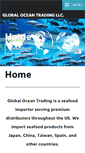 Mobile Screenshot of globaloceantrading.com